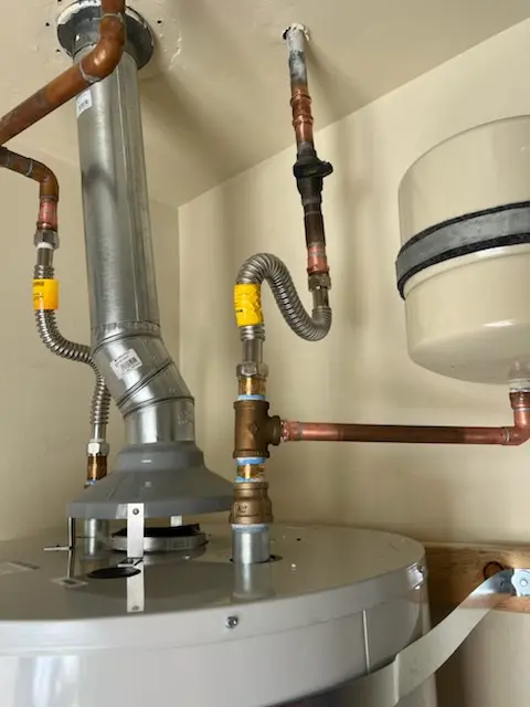 Water heater installation and plumbing repair in Blodgett Mills